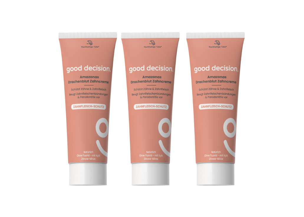 good decision. - Amazonas Drachenblut Zahncreme