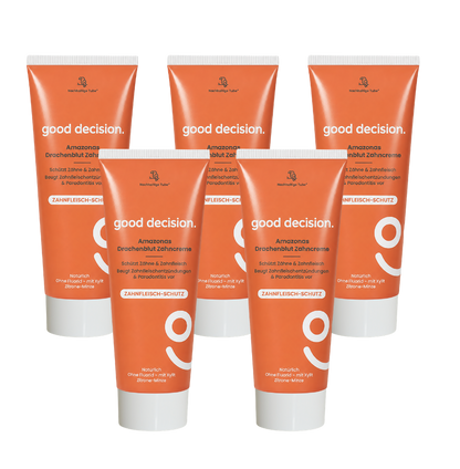 good decision. - Amazonas Drachenblut Zahncreme